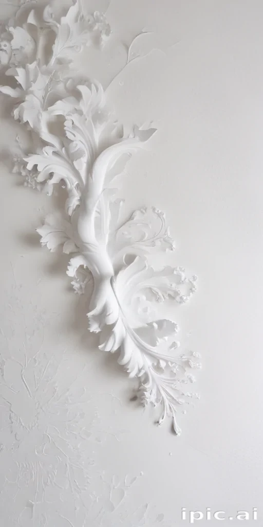 white wall paper
