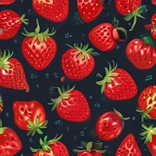 strawberry wallpaper iphone