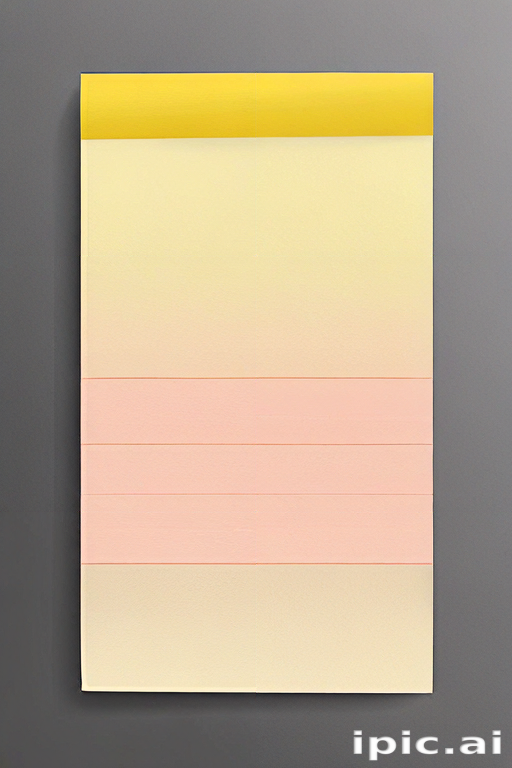 Gray Sticky Note Colorful Sticky Notes Displayed on a Gray Wall for Creative Organization