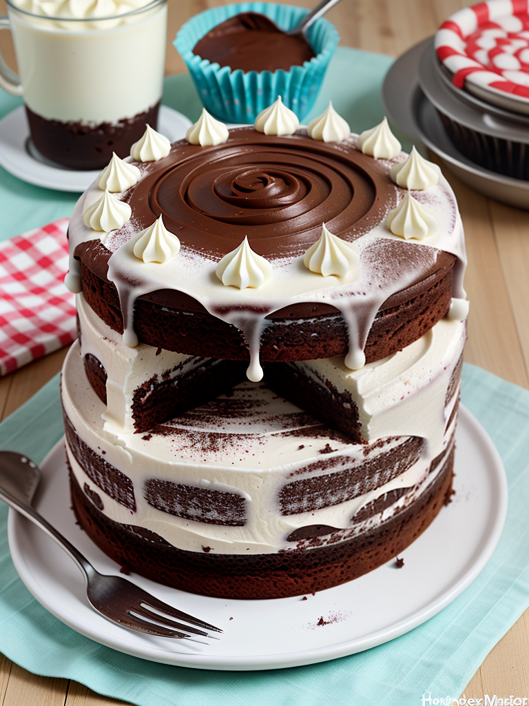 how to turn brownie mix into cake