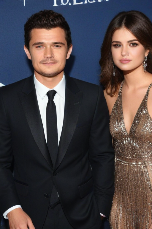 orlando bloom selena gomez