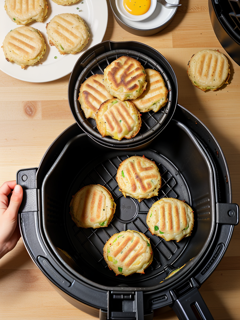 how to cook hash brown patties in the air fryer