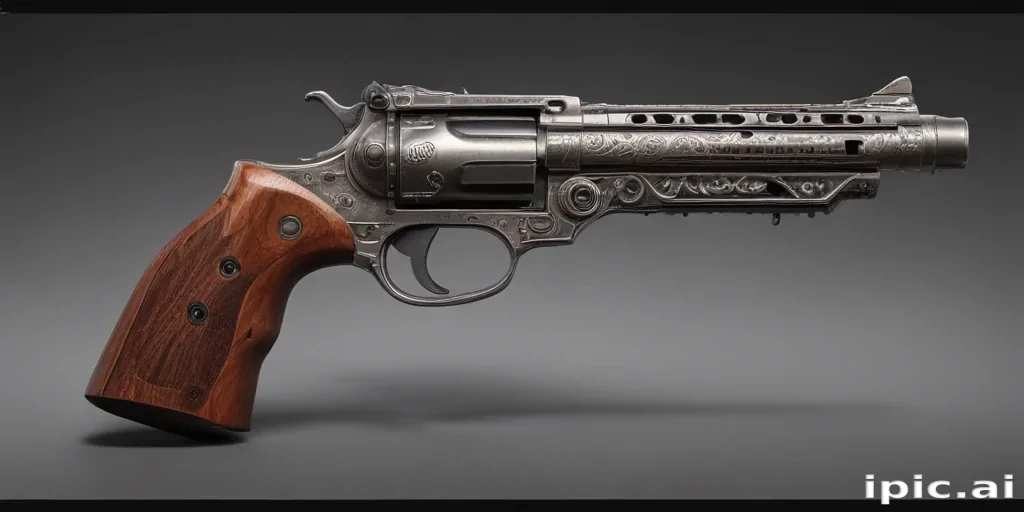 gun with no background