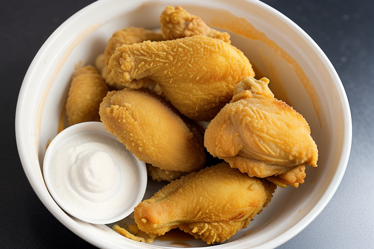 fried chicken with cornstarch no flour