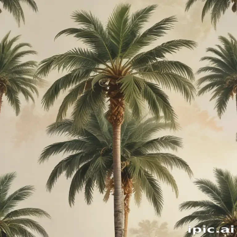 aesthetic palm tree wallpaper