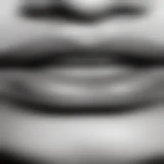 lips black and white clipart