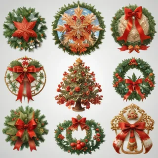 transparent christmas clipart