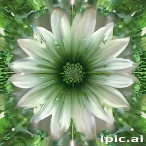 green flower png