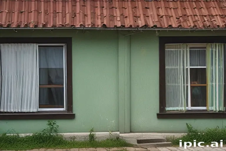 background of the house