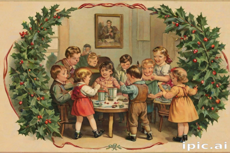 free printable vintage christmas pictures