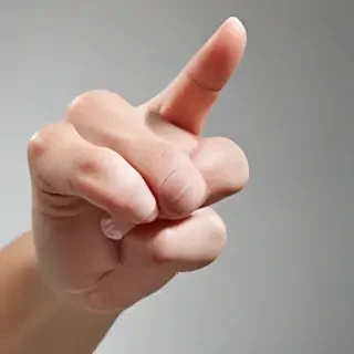 finger pointing at you png