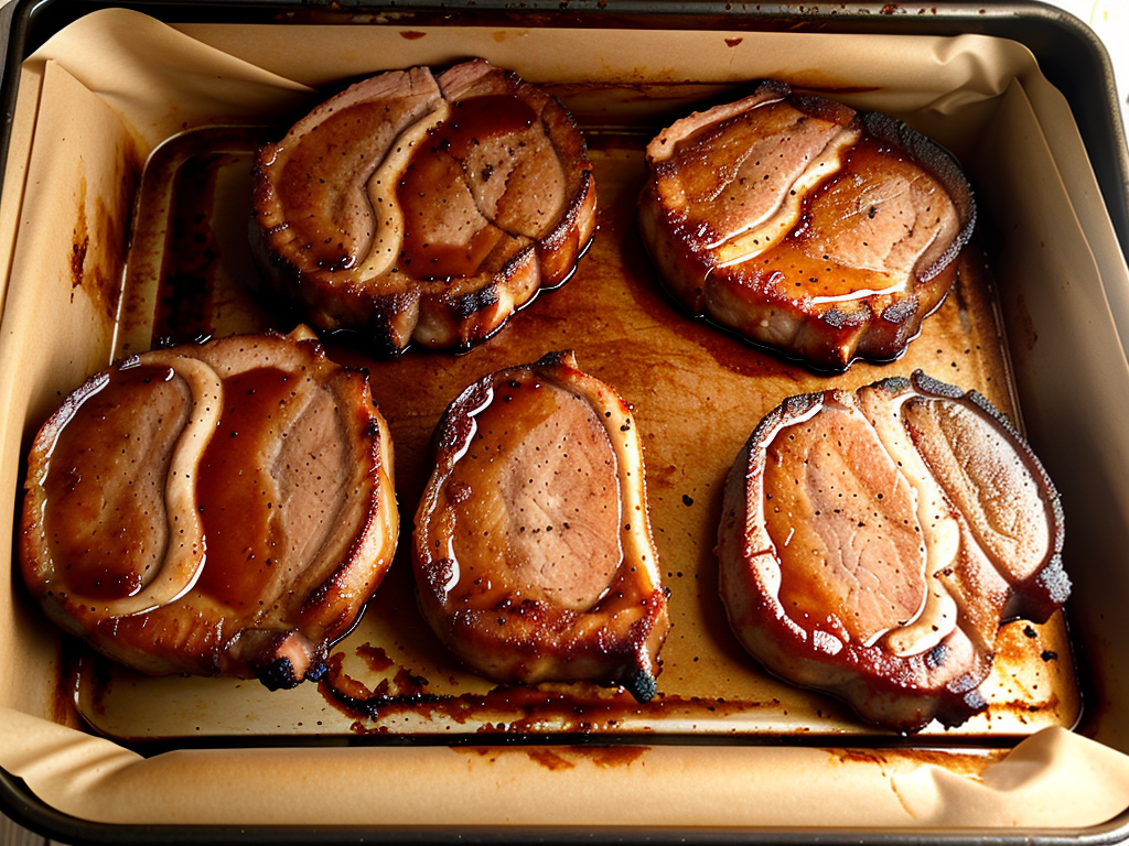 sweet baby ray's bbq pork chops in oven