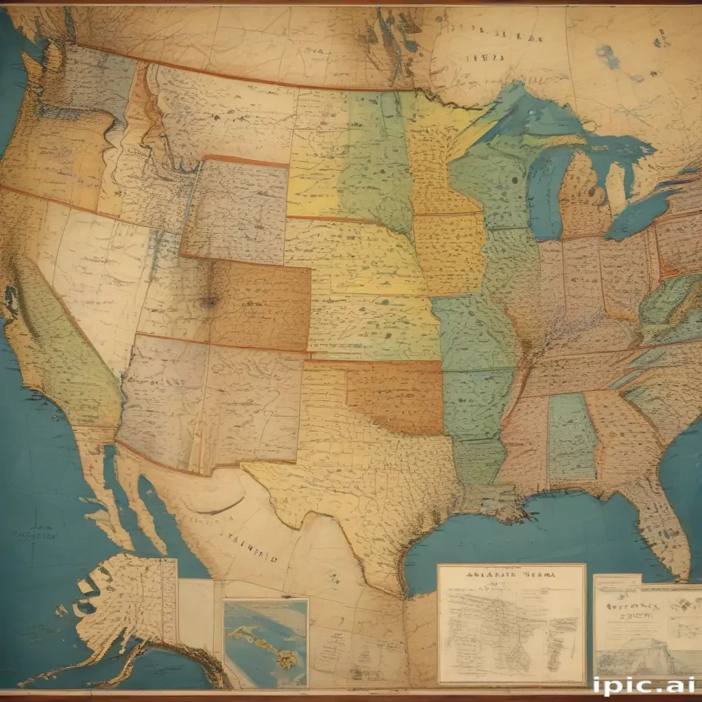 us states on a map