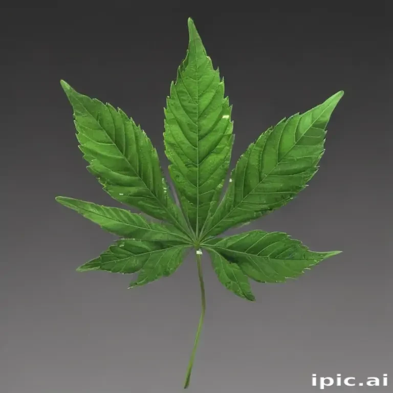weed leaf png