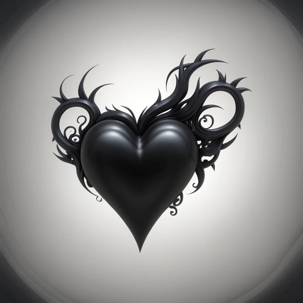 black heart images
