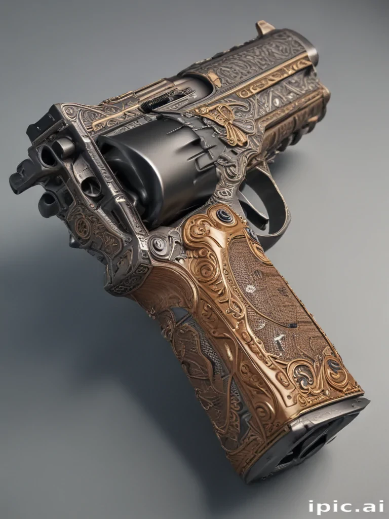 gun with no background