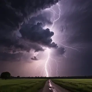 thunderstorm wallpaper