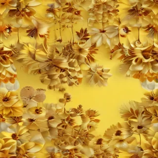 aesthetic yellow background