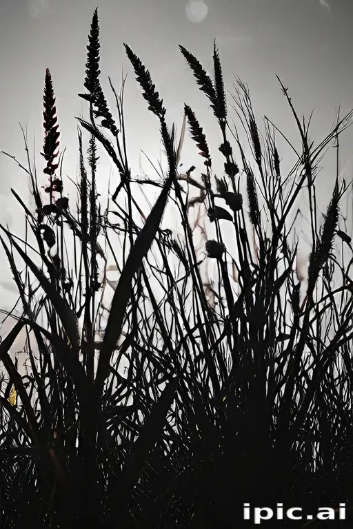 grass silhouette