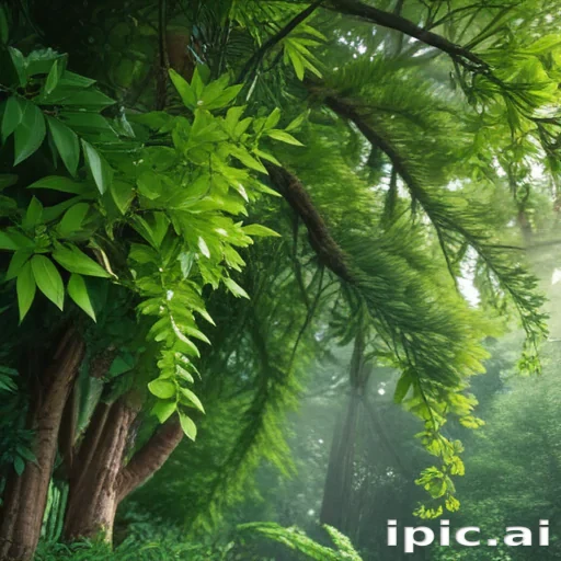 greenery background aesthetic