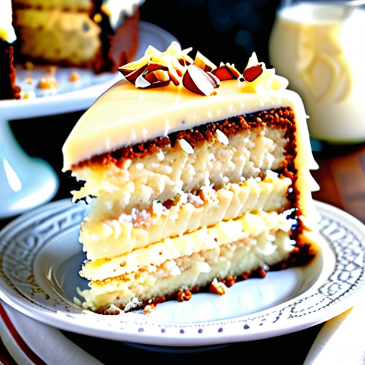 white german chocolate cake with cheesecake center recipe