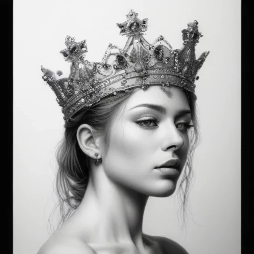 crown drawing