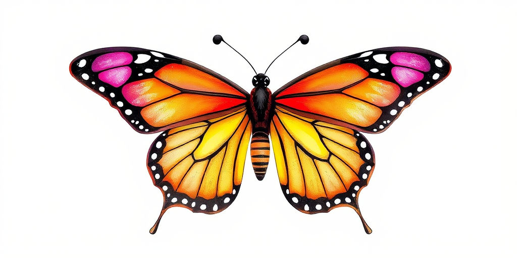 butterfly drawing png
