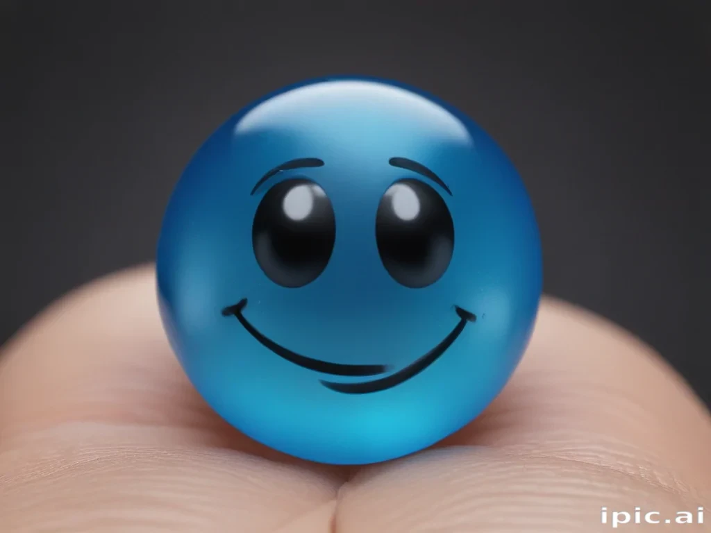 blue emoji