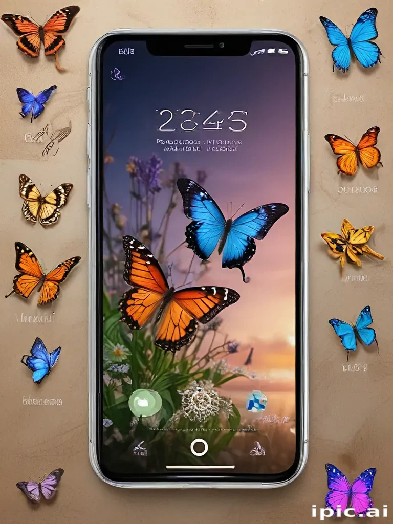 butterfly home screen