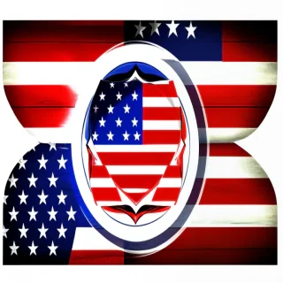 united states flag transparent
