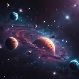 space background phone