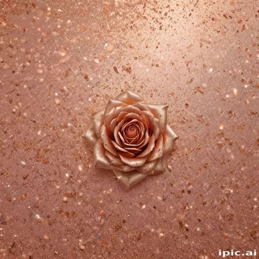 glitter rose gold background