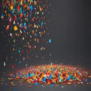 confetti png transparent
