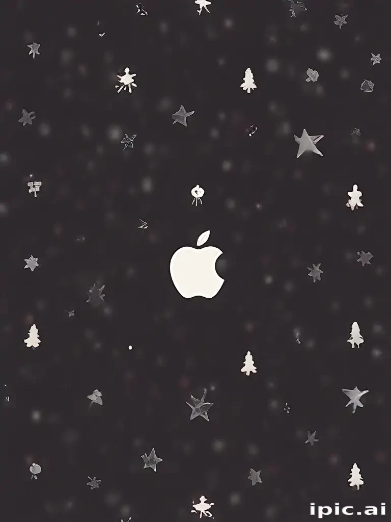iphone simple christmas wallpaper