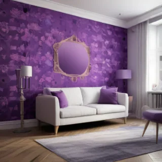 purple wallpaper cute