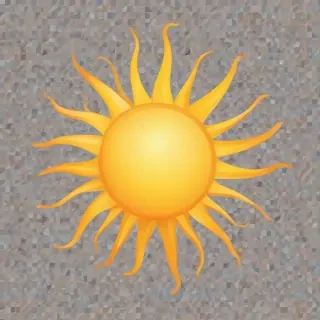 sun clipart transparent background