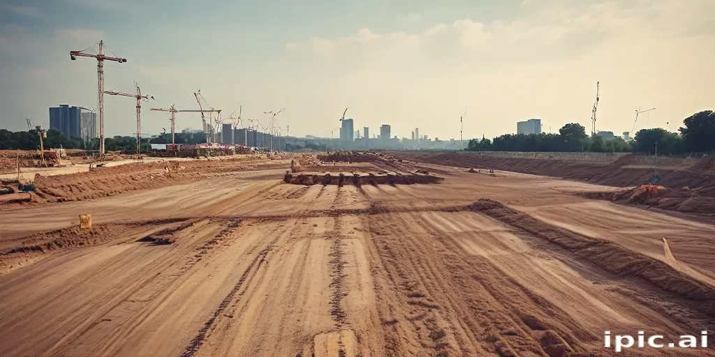 construction site background