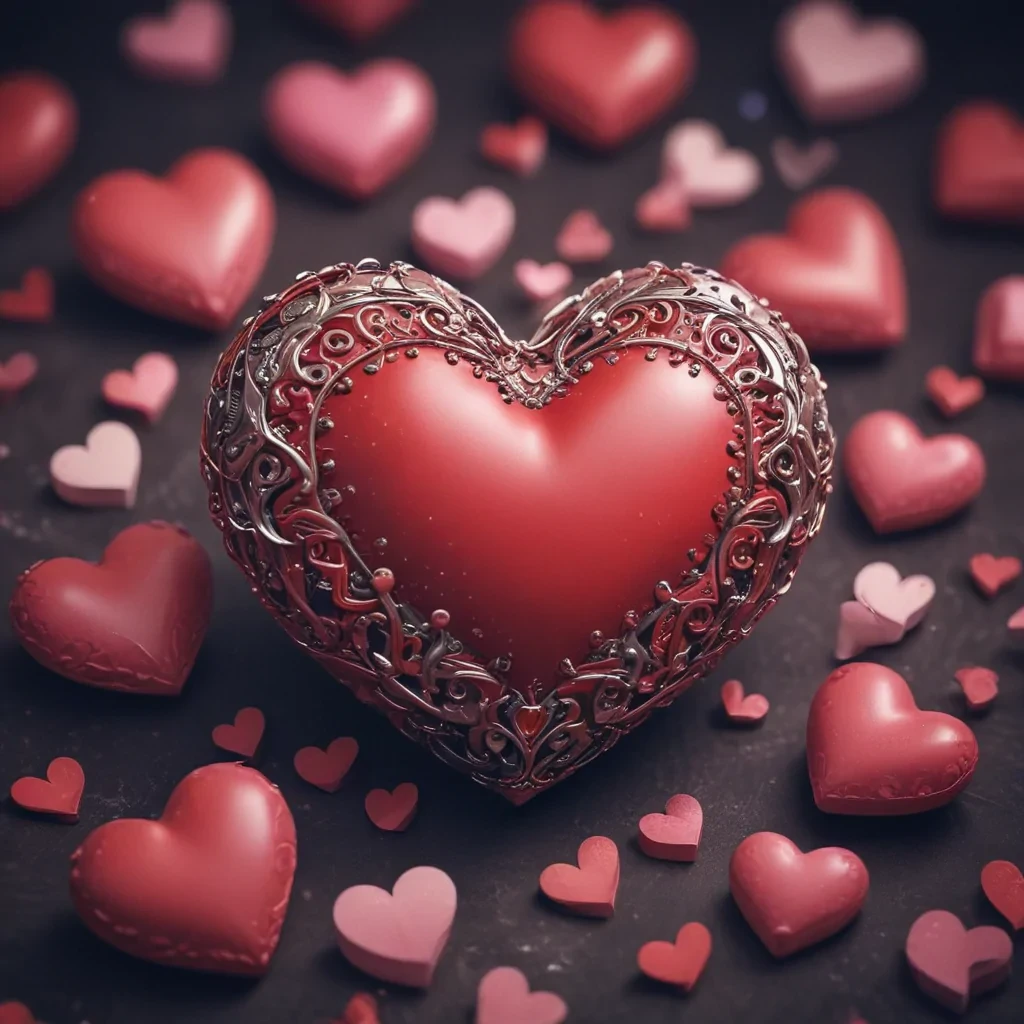 hearts iphone wallpaper