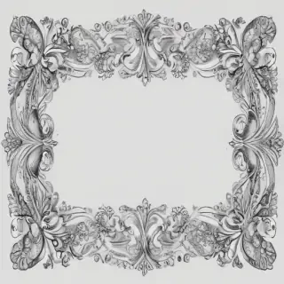 border clip art black and white