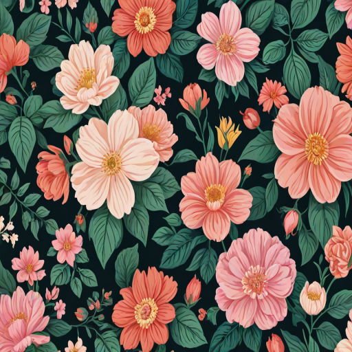 floral phone wallpaper