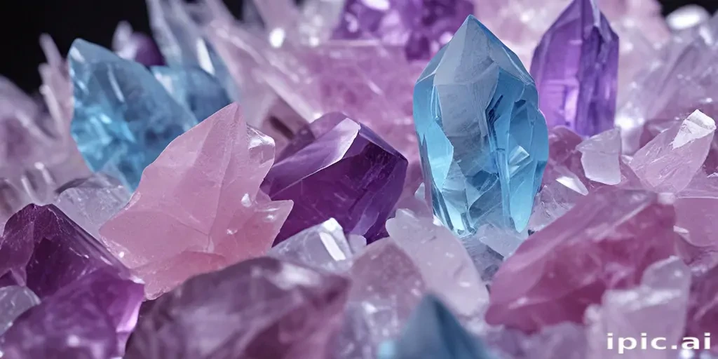 crystals background