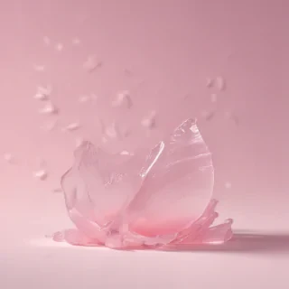 light pink background aesthetic