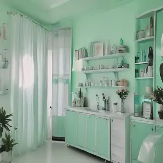 mint green aesthetic