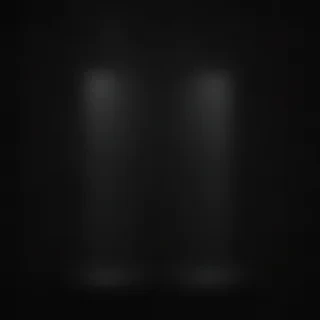black bg aesthetic