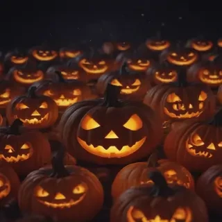 halloween pumpkin background