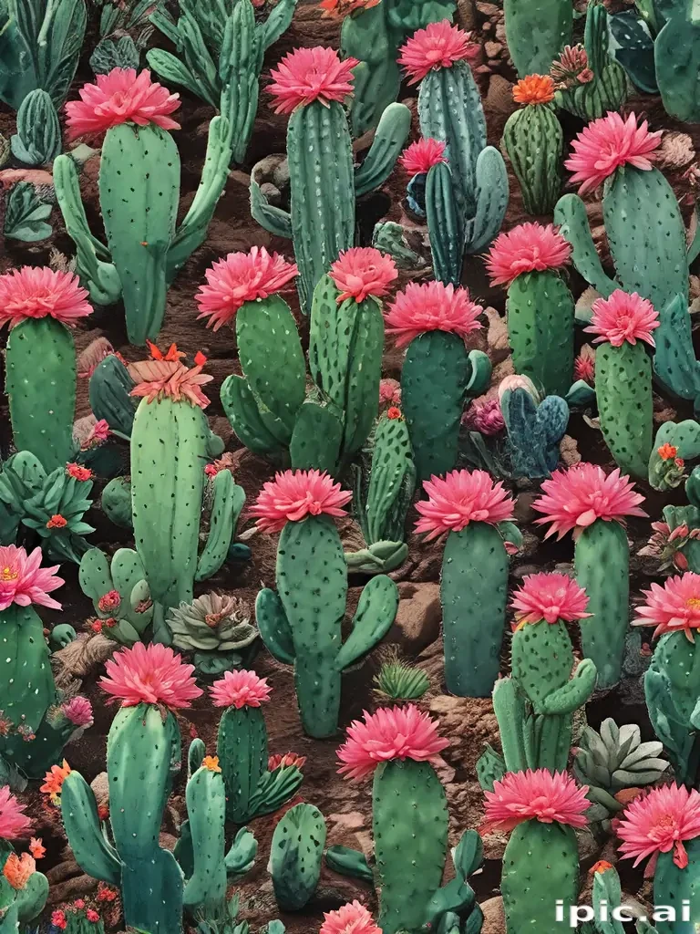 aesthetic cactus wallpaper