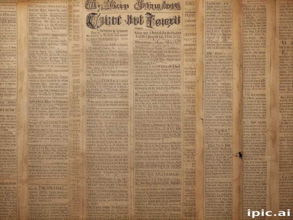 old newspaper background