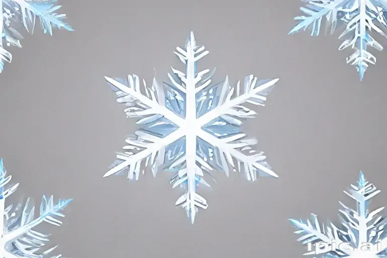 snowflake transparent background