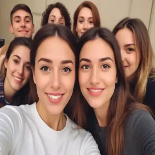 selfie background