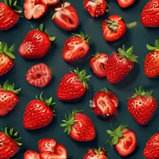 strawberry wallpaper iphone